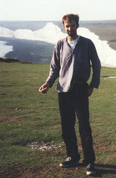 Riley with Seven Sisters in background!